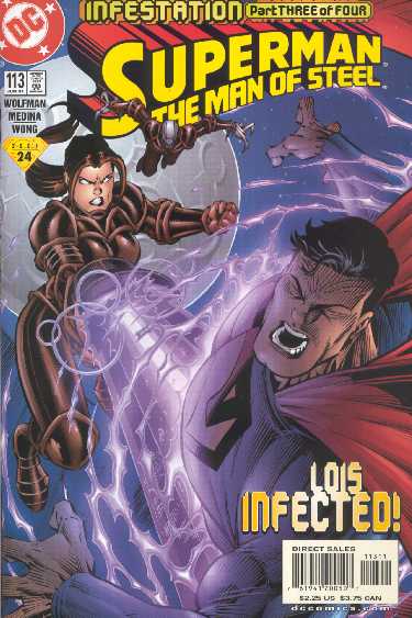 SUPERMAN THE MAN OF STEEL NO.113