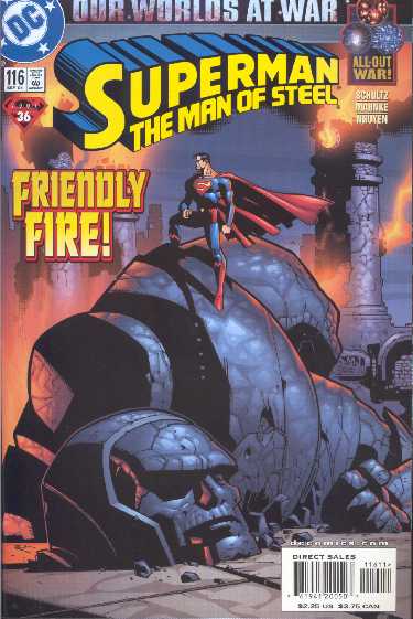 SUPERMAN THE MAN OF STEEL NO.116
