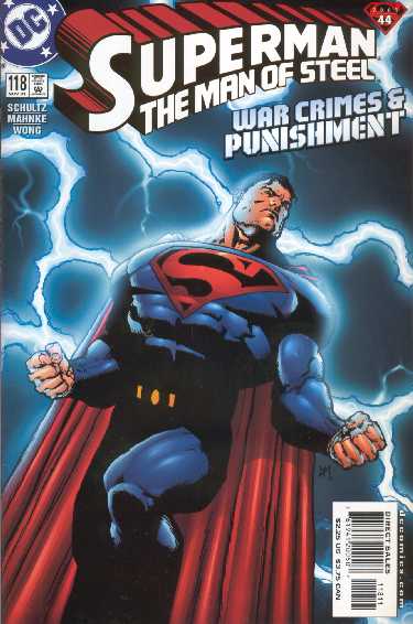 SUPERMAN THE MAN OF STEEL NO.118