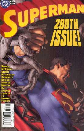 SUPERMAN 200 (PORTADA DE GENE HA)