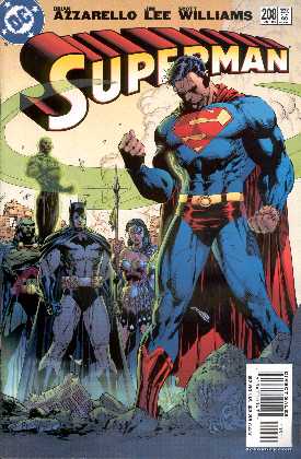 SUPERMAN 208. (PORTADA DE JIM LEE, SCOTT WILLIAMNS Y ALEX SINCLAIR)