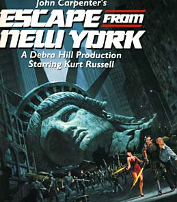 Escape from New York Theater Poster