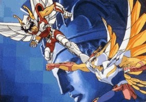 Seiya de Pegaso contra Ikki de F�nix