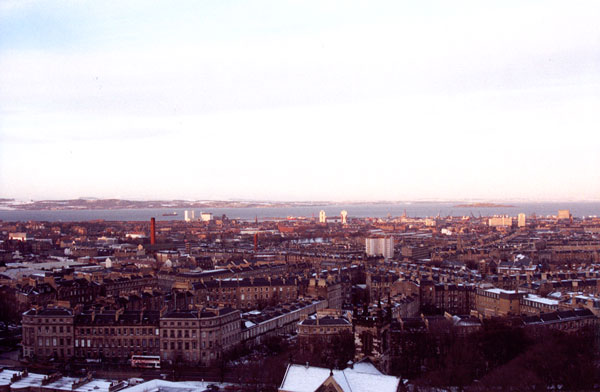 New Town and the Firth of Forth