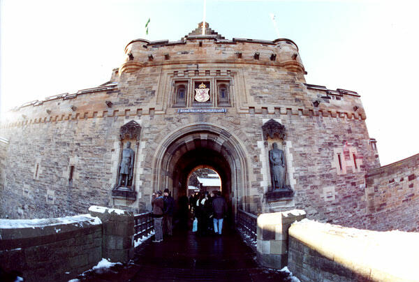 Castle entrance