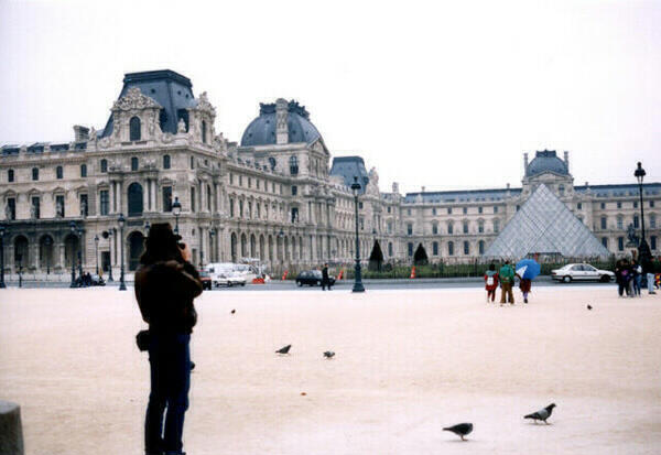 Photographing the Louvre