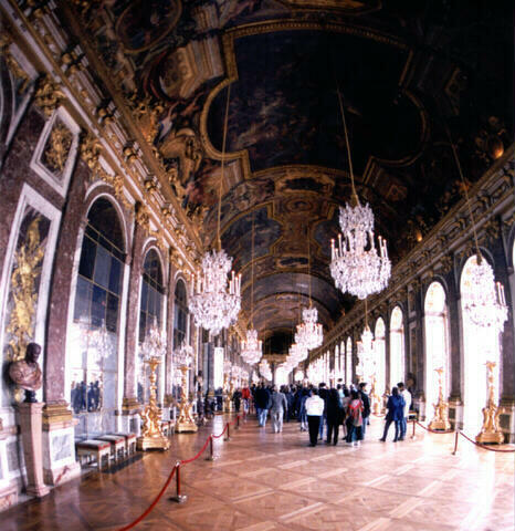 Versailles' Hall of Mirrors