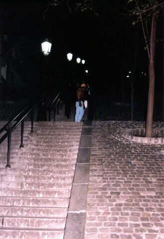 The Climb up Montmartre