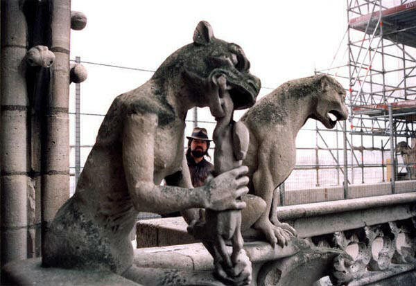 Andy and the gargoyles