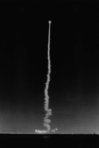 STS-95 launch, Infared