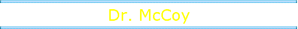 Dr. McCoy