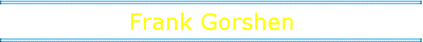 Frank Gorshen