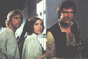 Luke, Leia et Yan