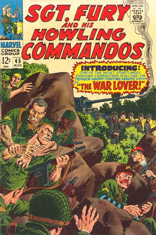 Sgt Fury # 45 - Aug 1967