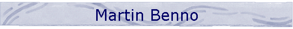 Martin Benno