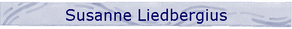 Susanne Liedbergius