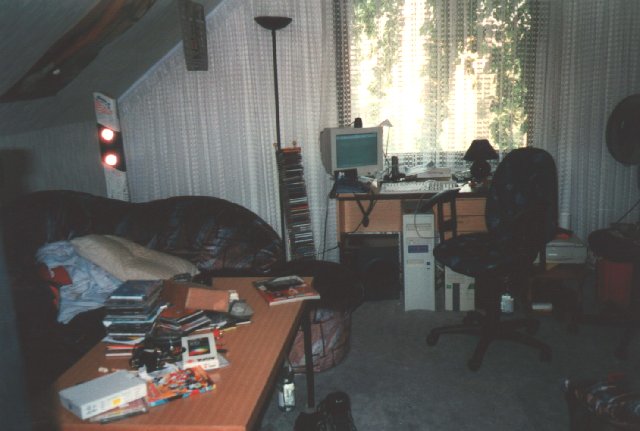 My World !!! It's very untidy at the moment ....