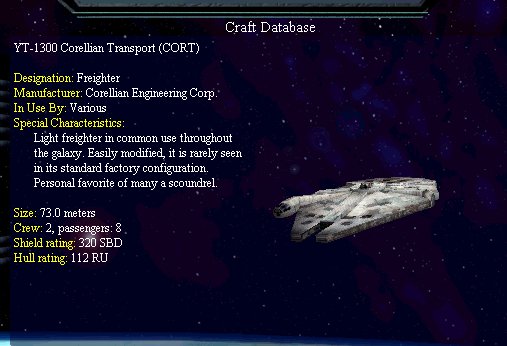 YT-1300 Corellian Transport (CORT)