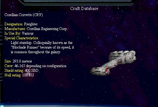 Corellian Corvette (CRV)