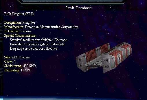 Bulk Freighter (FRT)