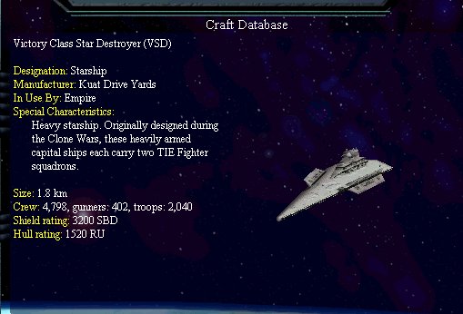Victory Class Star Destroyer (VSD)