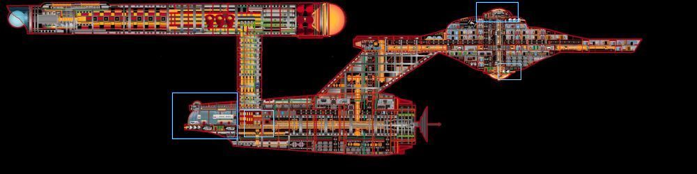 Cutaway of the Constitution Class