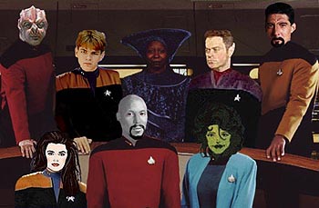 Current Crew of the U.S.S. Feynman