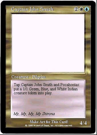 Captain John Smith: 1/1 for 2WU