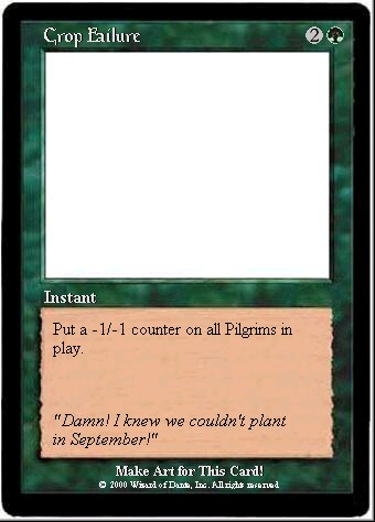 Crop Failure: instant green weakness for 2G