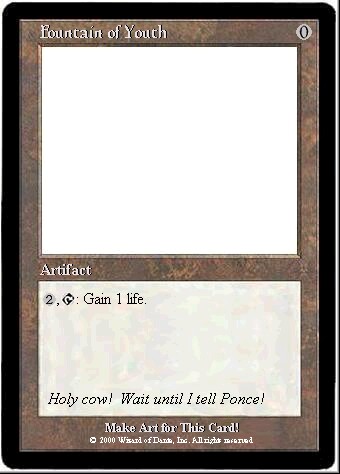 Fountain of Youth: free life-giving artifact