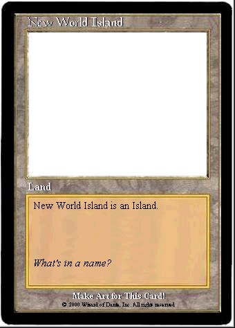 New World Island: an Island