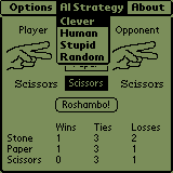 Roshambo AI Strategies