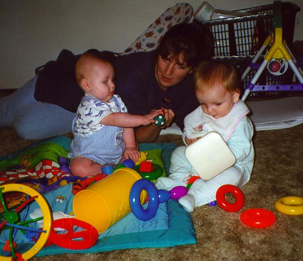 aunt holly giving me a toy!