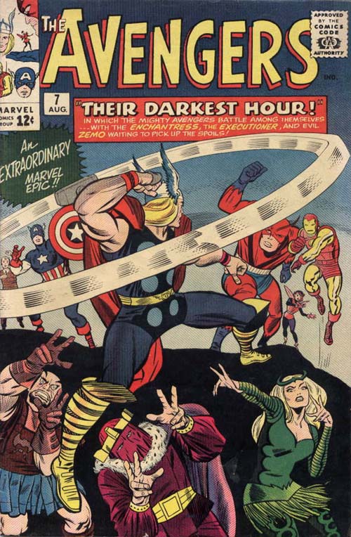 Avengers # 7 - Aug 1964