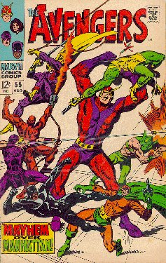 Avengers # 55 - Aug 1968