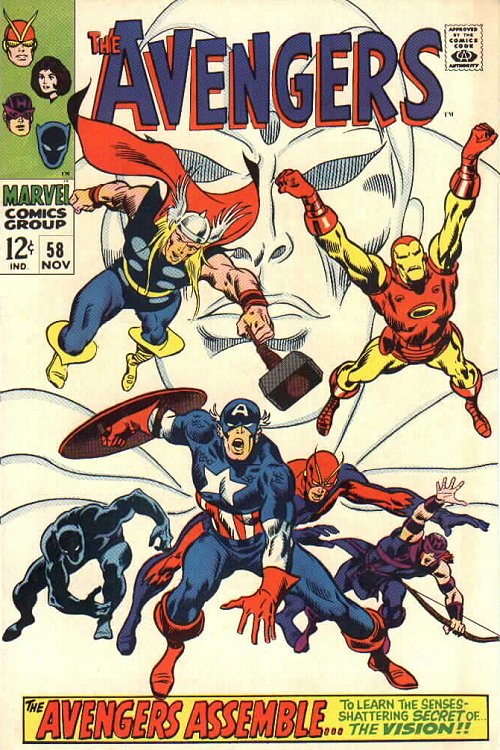 Avengers # 58 - Nov 1968
