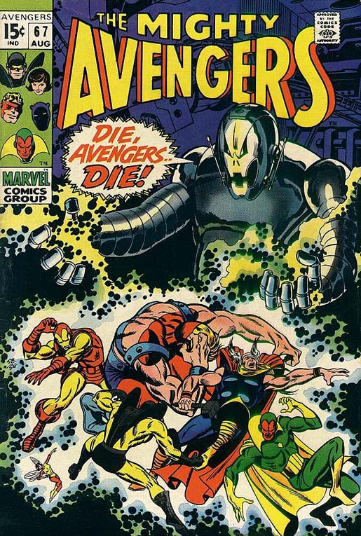 Avengers # 67 - Aug 1969