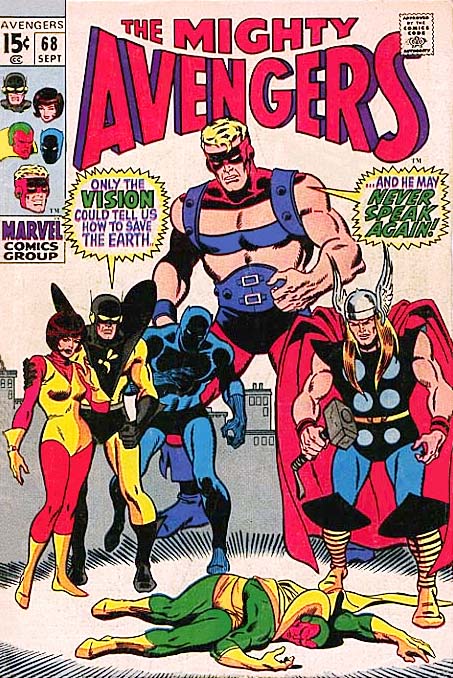 Avengers # 68 - Sept 1969