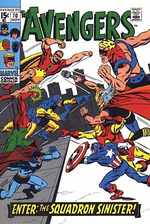Avengers # 70 - Nov 1969