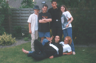 Friends gathered 1999