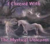 Cheer the Mystical Unicorns!