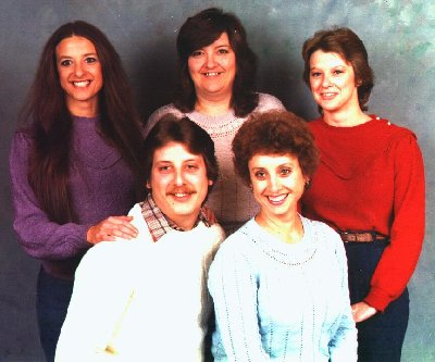 My brother and three sisters, and I