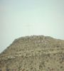 mountain with a cross on it coming back from El Paso