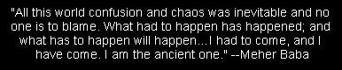 A Meher Baba Quote