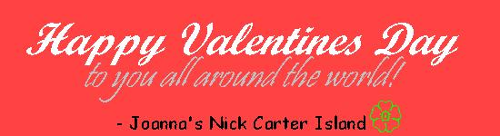 Welcome to Joanna's Nick Carter Island!