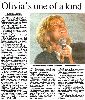 Daily Telegraph Olivias One of a Kind October 11th 1999