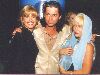 Olivia with Michael Hutchence and Paula Yates and Tiger Lily