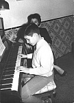 1961 - Nine years old, playin' for mama... Sousse (Tunisia)