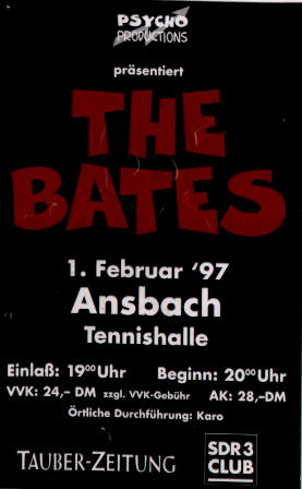 Eintrittskarte fuer Bates - 20k