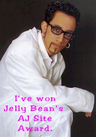 Jelly Bean's AJ Site Award